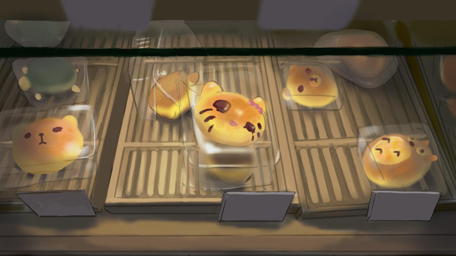 Background Art for 'White Lobster', directed by Siyuan Xu